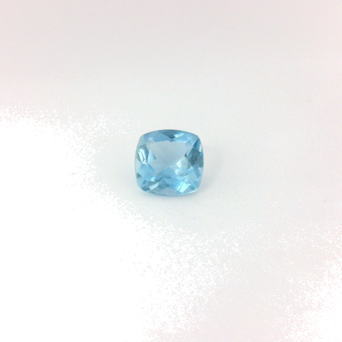 0.46 carat BLUE Cushion Aquamarine (1)