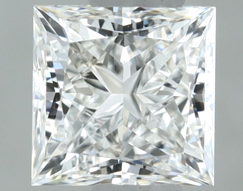 0.51 carat G-VS1 Natūralus Princess Deimantas (1)