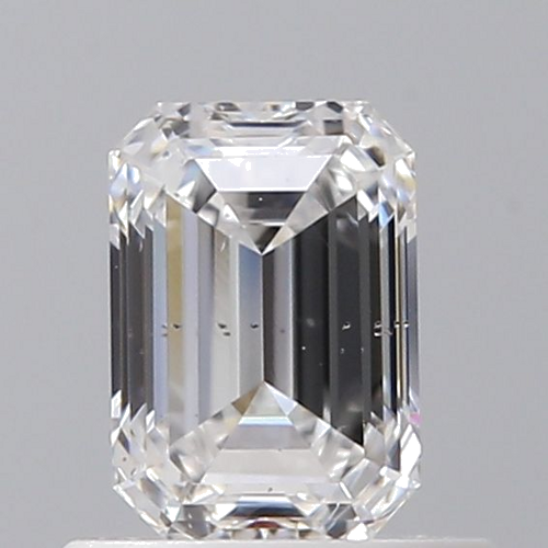 0.6 carat D-SI1 Natūralus Emerald Deimantas (1)