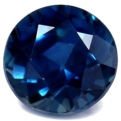 0.66 carat BLUE Round Safyras (1)