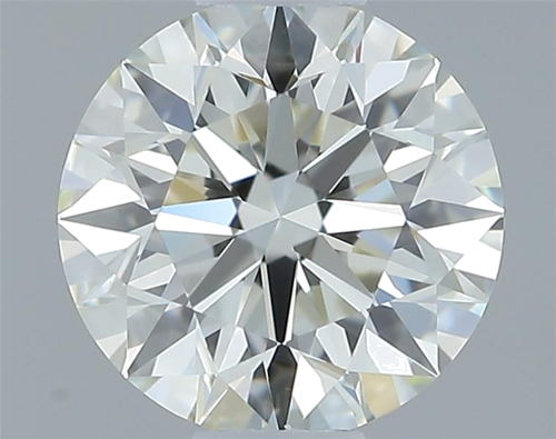 0.58 carat K-VVS2 Excellent cut Natūralus Round Deimantas (1)
