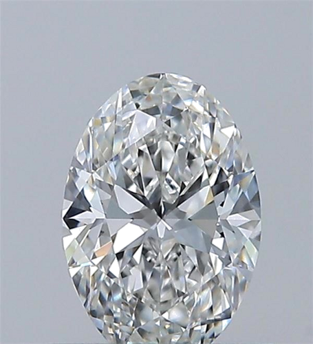0.5 carat G-VVS1 Natūralus Oval Deimantas (1)