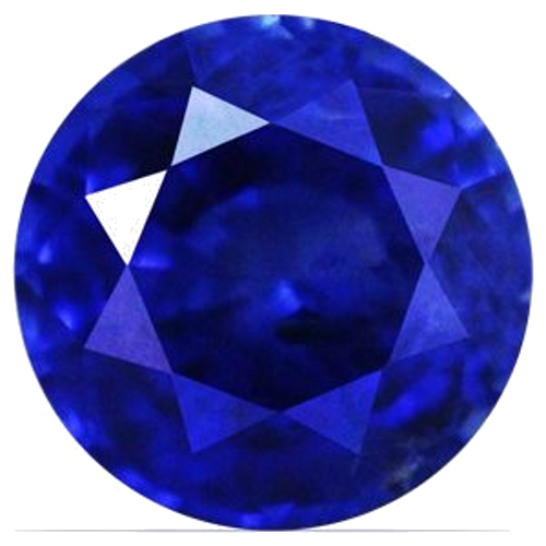 0.62 carat BLUE Round Safyras (1)