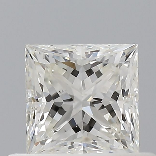 0.56 carat I-SI1 Natūralus Princess Deimantas (1)