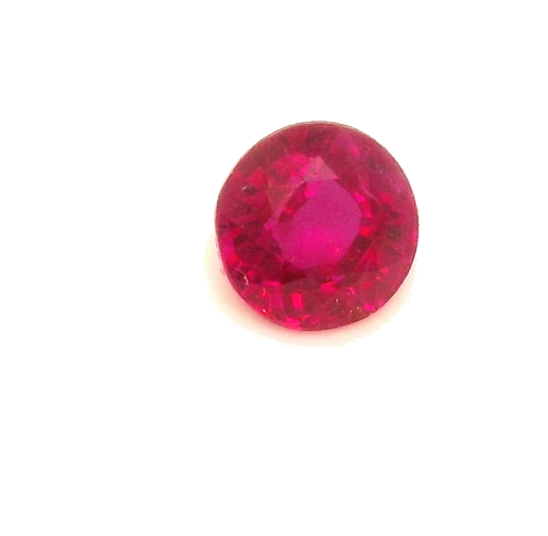 0.38 carat RED Round Rubinas (1)