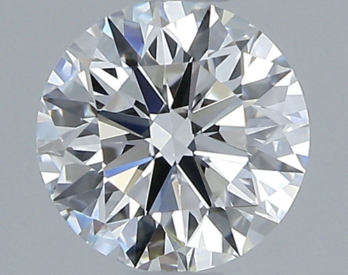 0.63 carat D-VVS1 Excellent cut Natūralus Round Deimantas (1)