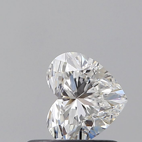 0.51 carat E-VS1 Natūralus Heart Deimantas (1)