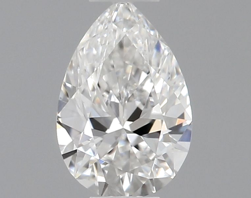 0.24 carat E-VS1 Natūralus Pear Deimantas (1)