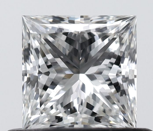 0.52 carat H-VVS1 Natūralus Princess Deimantas (1)