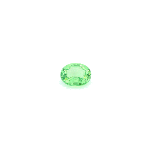 0.39 carat GREEN Oval Garnet (1)