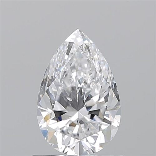 1.01 carat D-VS1 Natūralus Pear Deimantas (1)