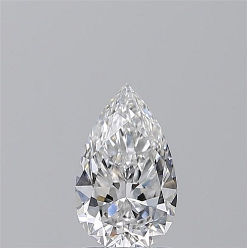 1.0 carat D-VVS1 Natūralus Pear Deimantas (1)