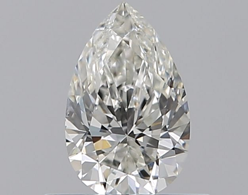 0.5 carat H-VS1 Natūralus Pear Deimantas (1)