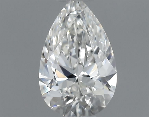0.35 carat H-VVS2 Natūralus Pear Deimantas (1)
