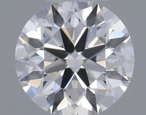 0.23 carat F-VVS2 Excellent cut Natūralus Round Deimantas (1)