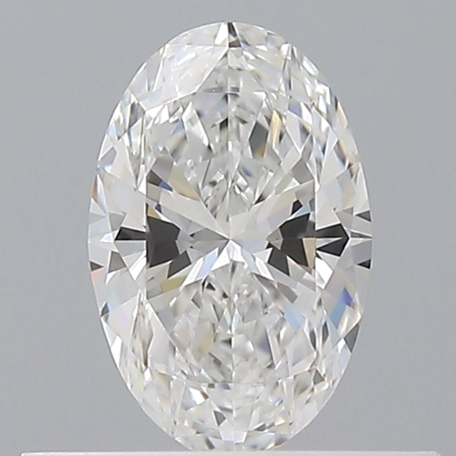 0.42 carat E-VVS2 Natūralus Oval Deimantas (1)