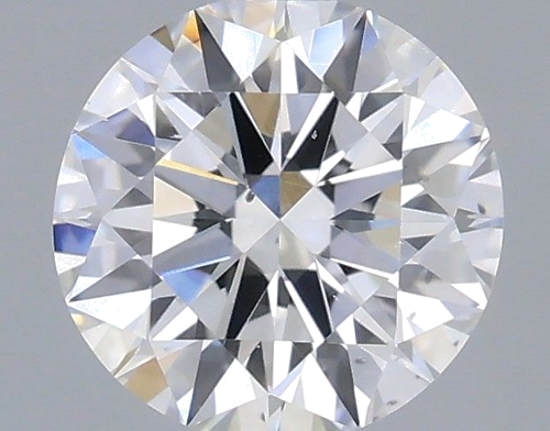 0.49 carat E-SI1 Very Good cut Natūralus Round Deimantas (1)