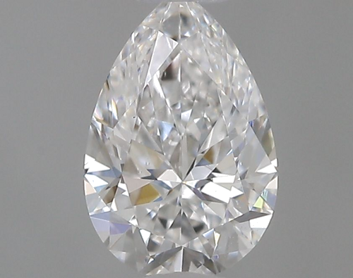 0.37 carat E-VS2 Natūralus Pear Deimantas (1)