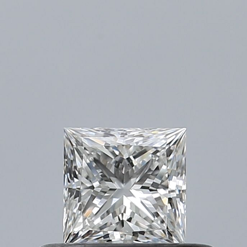 0.32 carat D-VVS2 Natūralus Princess Deimantas (1)