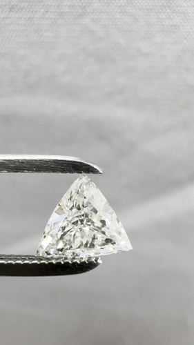 0.5 carat J-VS1 Natūralus Triangular Deimantas (1)