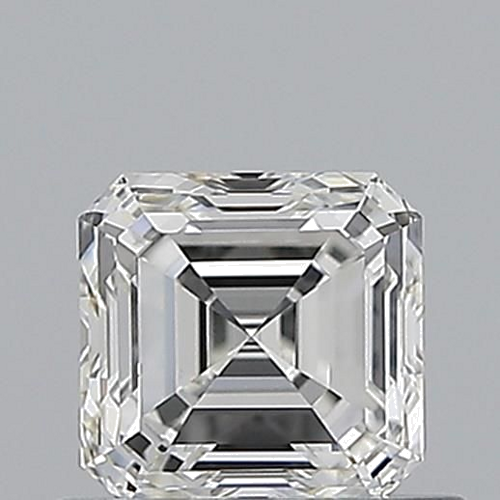 0.61 carat G-VVS1 Natūralus Asscher Deimantas (1)