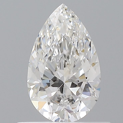 0.55 carat E-VVS2 Natūralus Pear Deimantas (1)