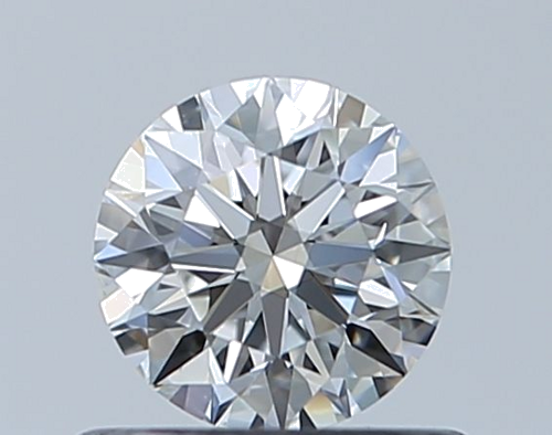 0.53 carat F-VVS1 Excellent cut Natūralus Round Deimantas (1)