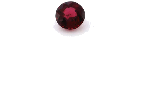 0.42 carat RED Round Spinel (1)