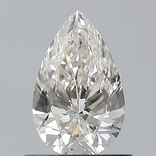 0.71 carat H-VS1 Natūralus Pear Deimantas (1)