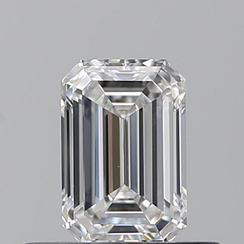 0.51 carat F-VVS1 Natūralus Emerald Deimantas (1)