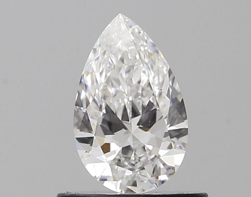 0.5 carat D-VS1 Natūralus Pear Deimantas (1)