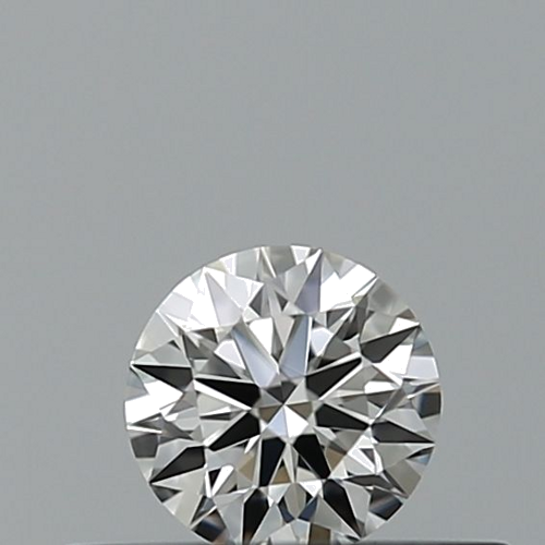 0.19 carat F-VVS1 Excellent cut Natūralus Round Deimantas (1)