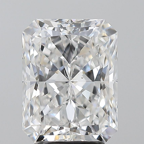 3.5 carat E-SI1 Natūralus Radiant Deimantas (1)