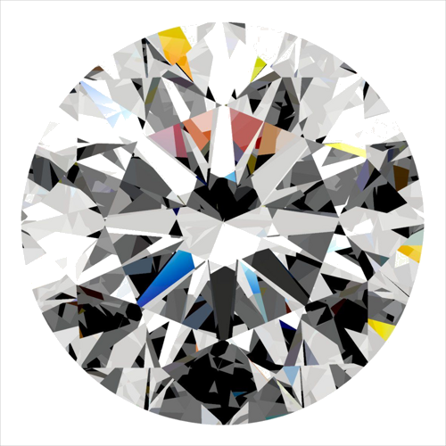 0.33 carat D-IF Excellent cut Natūralus Round Deimantas (1)