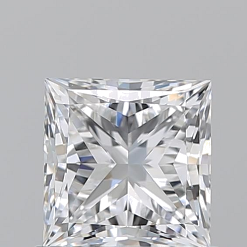 1.05 carat E-VVS2 Natūralus Princess Deimantas (1)