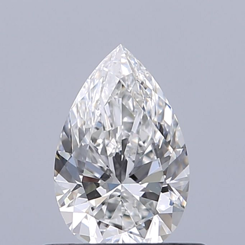 0.51 carat E-IF Natūralus Pear Deimantas (1)