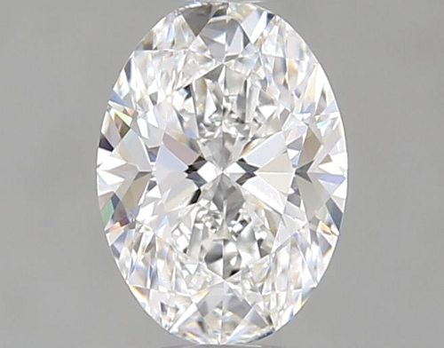 0.5 carat F-VVS2 Natūralus Oval Deimantas (1)