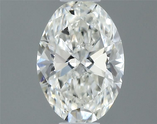 0.35 carat G-SI1 Natūralus Oval Deimantas (1)