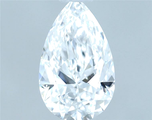0.51 carat D-SI1 Natūralus Pear Deimantas (1)