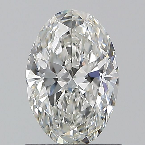 1.01 carat G-SI1 Natūralus Oval Deimantas (1)