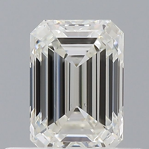 0.53 carat I-VS2 Natūralus Emerald Deimantas (1)
