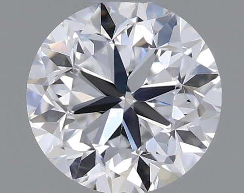 0.5 carat D-VS1 Fair cut Natūralus Round Deimantas (1)