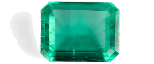 0.6 carat GREEN Octagonal Smaragdas (1)