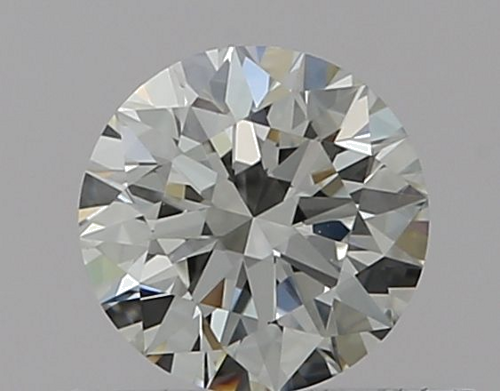 0.39 carat F-VVS1 Excellent cut Natūralus Round Deimantas (1)