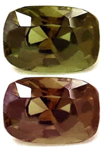 0.55 carat GREEN Cushion Alexandrite (1)