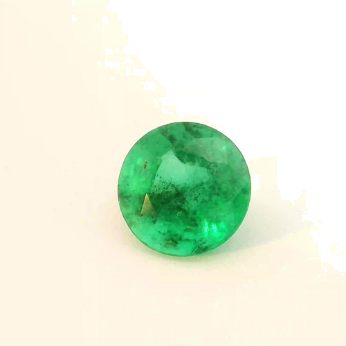 0.47 carat GREEN Round Smaragdas (1)