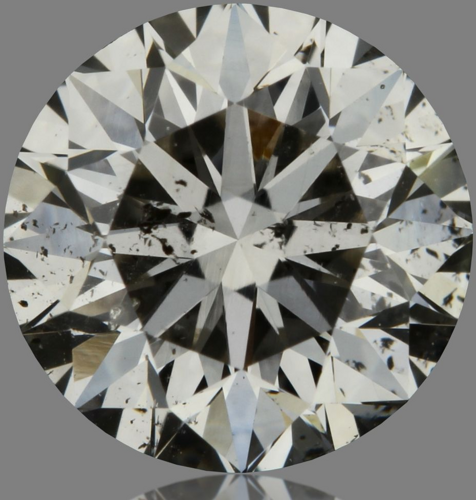1.02 carat I-SI2 Very Good cut Natūralus Round Deimantas (1)