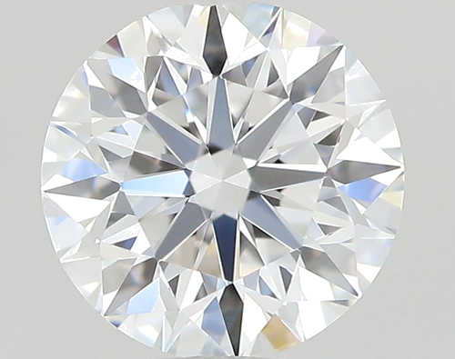 0.61 carat D-VVS2 Excellent cut Natūralus Round Deimantas (1)