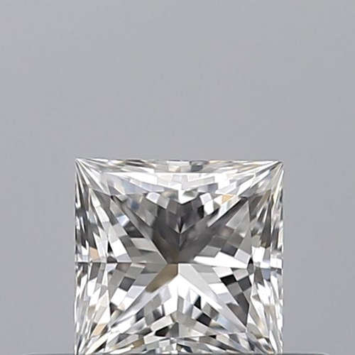 0.34 carat E-VVS1 Natūralus Princess Deimantas (1)