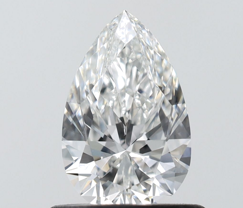 0.61 carat G-VS1 Natūralus Pear Deimantas (1)